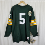 Champion Vintage Collection Throwback #5 Green Bay Packer Jersey Mens XL Hornung