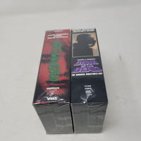 Lot 2 Dawn of the Dead Night of the Living Dead VHS Sets 1995 1996 Directors Cut