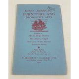 Early American Furniture and Decorative Arts Parke-Bernet Auction Catalog 1961