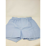 Vintage Manhattan Drop Seat Boxers Shorts Underwear Poly Cotton Mens 36 USA Blue