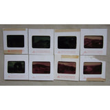 Lot of 8 Hamburg GERMANY RHEIN 35MM SLIDES RED BORDER Scenery Water Boats Ship