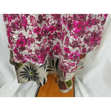 Mexicali Blues Layered Wrap Long Maxi Hippie Boho Silk Skirt Womens L XL Floral