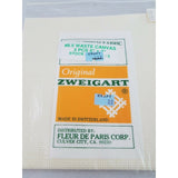 Zweigart Counted Cross Stitch Fabric Lot 2 8.5 14 Count Cotton NOS Blue Stripe