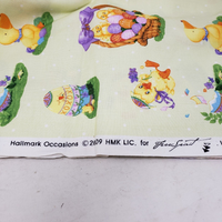 Easter Fun Chicks Eggs Free Spirit Westminster Hallmark Fabric 3.75 Yards HM58