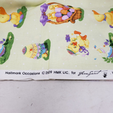 Easter Fun Chicks Eggs Free Spirit Westminster Hallmark Fabric 3.75 Yards HM58