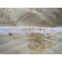 Robert Allen Floral Roses Yellow Gold Upholstery Drapery Fabric 9+ Yards at Home