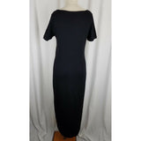 Liz Claiborne Dresses Wool Long Maxi Knit Sweater Dress Womens S Duster Black SS