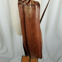 Old Angler Genuine Leather Distressed Messenger Bag Satchel Shoulder Briefcase