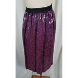 Vintage Infashions Heavily Beaded Sequined Skirt Top Suit Set Outfit Womens S