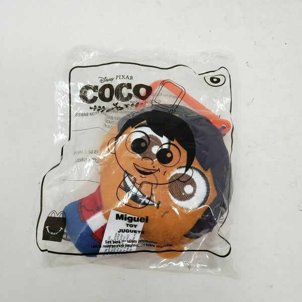 2020 McDonald’s Happy Meal Disney Pixar Coco Miguel #6 Plush Stuffed Key Toy