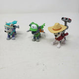 Paw Patrol Action Pack Pups Cowboy Marshall Everest Rubble Moveable Mini Figures