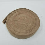 Rug Braiding Brick Red Roving Soft Wool Strips Fabric Ribbon Binding 1 Roll Tan