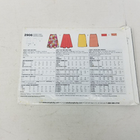 Simplicity Sewing So Easy Pattern Twirl Skirt 2906 Womens 8 10 12 14 16 18 UNCUT