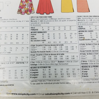 Simplicity Sewing So Easy Pattern Twirl Skirt 2906 Womens 8 10 12 14 16 18 UNCUT