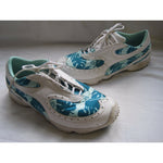 Puma Hawaiian Island Hibiscus Leaf Leather Golf Shoes Sneakers Womens 8.5 Floral