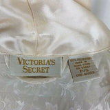 Vintage Victoria's Secret Asian Satin Maxi Robe Womens S 80s Missing Tie Sash