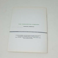 1963 Torrington Company Annual Report Shareholders Year End Financials 65th Year