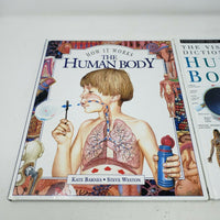 The Human Body How It Works Visual Dictionary Books Educational Encyclopedia Lot