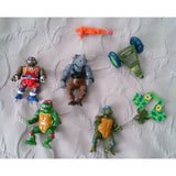 Lot 1988 Mirage Studios Playmates Toys Teenage Mutant Ninja Turtles TMNT parts