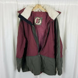 Vintage DS 3/4 Zip Pullover Heavyweight Windbreaker Parka Ski Jacket Mens L 90s