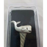 Miniature Decorative Souvenir Pewter Spoons Humpback Whale New England Silver