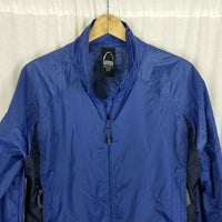 Vintage Sierra Designs Nylon Anorak Packable Jacket Windbreaker Mens M Blue