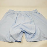 Vintage Manhattan Drop Seat Boxers Shorts Underwear Poly Cotton Mens 36 USA Blue