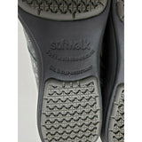 SoftWalk Grey's Anatomy Meredith Black Metallic Leather Clogs Shoes Womens 6.5 M