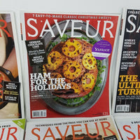 Saveur Magazine 2009 Lot of 6 Editions Issues 119 120 122-125 Cooking Food