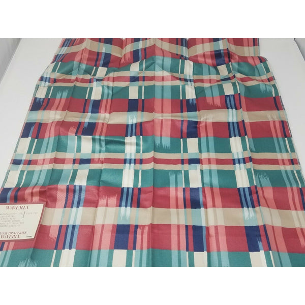 Waverly Kaleidoscope Tartan Arts & Crafts Cotton Scotchguard Fabric Material