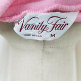 Vanity Fair Midi House Dress Robe Womens M Vintage Mid Century 60s  3/4 Sleeves