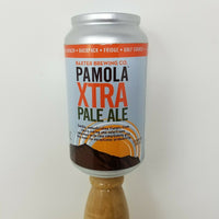 Baxter Brewing Maine Craft Beer Tap Handles Can on Top Pamola XTRA Pale Ale Wood