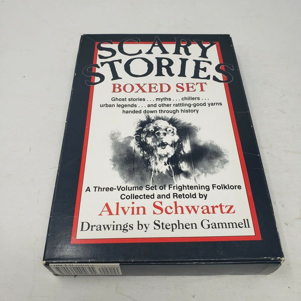 Scary Stories Box Set Books: Ghost Stories Myths 3 Volumes Frightening Folklore