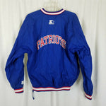 Vintage Pro Line Starter NE Patriots NFL T-Snap Windbreaker Shirt Jacket Mens XL