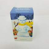 Vintage Jean Nate Scented Snowman Moisturizing Soap 4 Oz Holiday Winter NOS Rare
