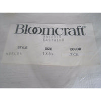 Bloomcraft Eastwind Ice Curtains Drapery Panels 84in 1980s Lined Gray 1 Pair NOS