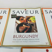 Saveur Magazine 1998 1999 Lot of 5 Editions Issues 28 30 34 38 39 Vintage
