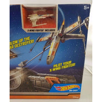 Star Wars Hot Wheels X-Wing Fighter Assault Galactic Battle Die-Cast Disney Set