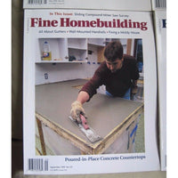 Fine Homebuilding Back Issues Magazines Lot of 6 Entire Year 1999 DIY Remodeling