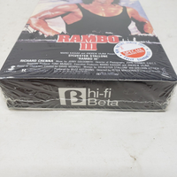 Rambo III BETAMAX Beta Factory Sealed Watermarks 1988 Not VHS Barcode on Spine