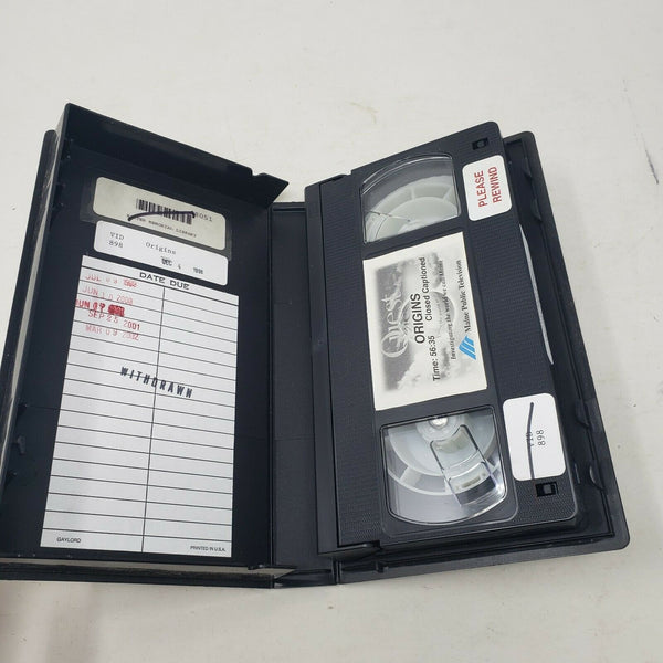 Quest Origins Investigating the World We Call Maine Public TV VHS Tape Education