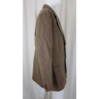 Mondo di Marco Brown Wool Cashmere Sport Coat Blazer Jacket XL Italy Firenze Tan