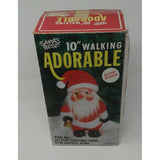 Vintage Santa's Best 10" Walking Adorable 1984 Battery Operated Christmas Santa