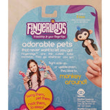 Fingerlings Baby Interactive Monkey Finn Black 40 Sounds Bonus Stand Finger Toy