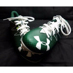 Under Armour Nitro Factory Samples Football Cleats Green Mens 9 SMS Sample White