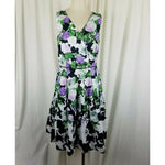 Talbots x Oprah Magazine Hydrangea Fit & Flare Twirl Dress Womens 2 NWT $189