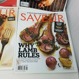 Saveur Magazine 2009 Lot of 6 Editions Issues 119 120 122-125 Cooking Food
