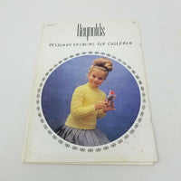 Reynolds Vol 38 Designer Fashions For Children Sweater Knit Patterns Boys Girls