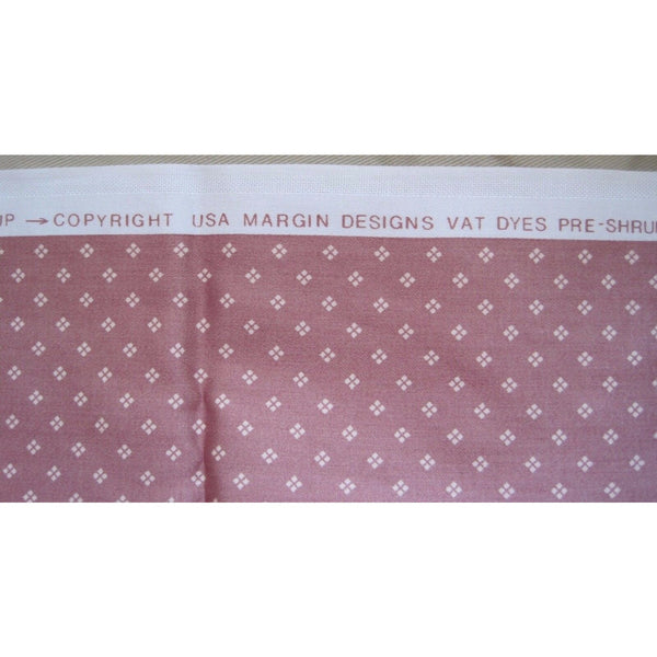USA Margin Designs Birdseye Print Fabric 2.75 yards Dupont Teflon Screenprinted