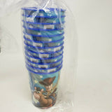 Toy Story Game Time Hallmark Party Plastic Souvenir Cup Blue Woody Buzz 12 Pack
